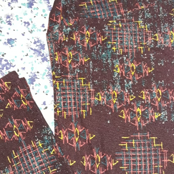 Lularoe legging brown one size - Picture 2 of 3